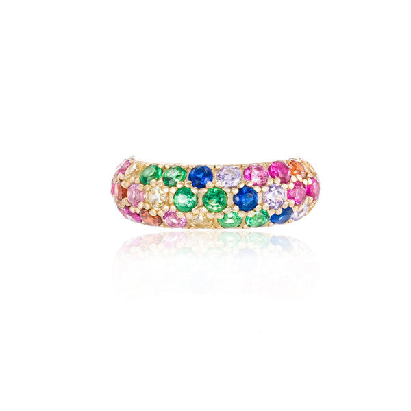 Cuff Verona (Rainbow Stone)